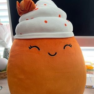 Squishmallows Kendla the Pumpkin Spice Latte 14” Stuffed Plush